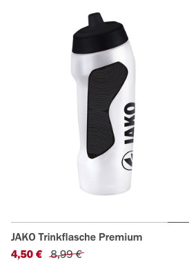 JAKO Trinkflasche Premium